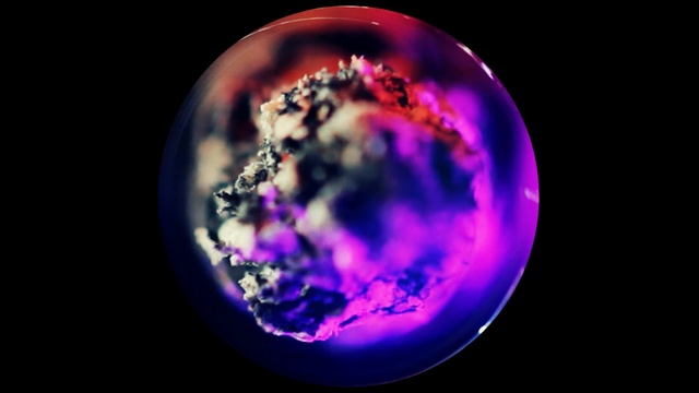 Video Reference: planet, purple, earth, sphere, atmosphere, computer wallpaper, world, macro photography, space, astronomical object