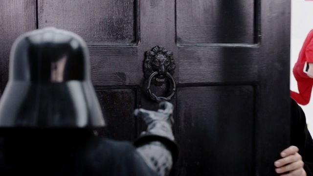 Video Reference: door, knock, hand, dark, man