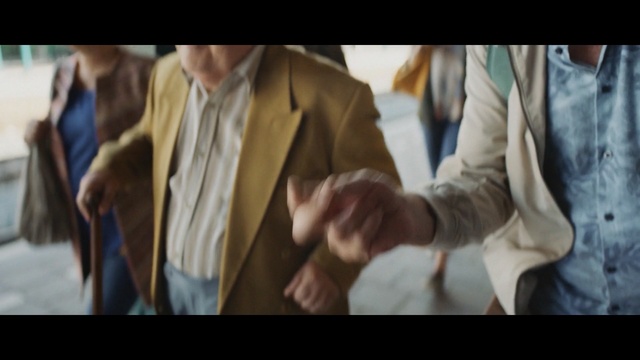 Video Reference: Jacket, Human, Gentleman, Leather, Suit, Textile, Outerwear, Hand, Adaptation, Conversation