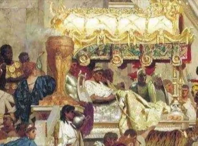 Video Reference: Holy places, Art, History, Painting, Prophet, Textile, High priest, Tapestry, Middle ages, Person