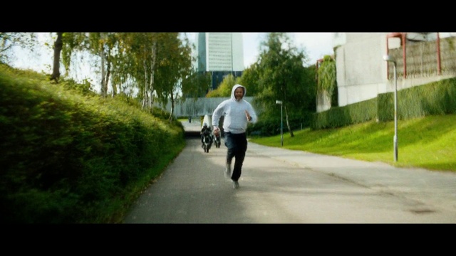 Video Reference: Photograph, Nature, Walking, Asphalt, Green, Lane, Road, Snapshot, Mode of transport, Recreation