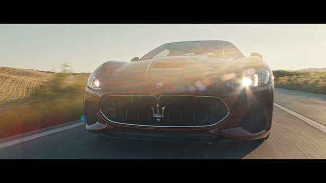 Video Reference: Land vehicle, Vehicle, Car, Sports car, Maserati granturismo, Automotive design, Performance car, Maserati, Supercar, Luxury vehicle