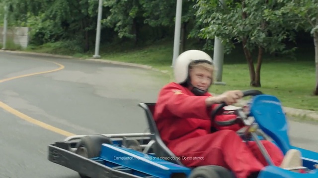 Video Reference: Vehicle, Mode of transport, Fun, Leisure, Recreation, Go-kart, Person