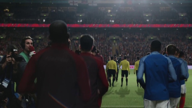 Video Reference: Crowd, Sport venue, Stadium, Audience, People, Red, Arena, Soccer-specific stadium, Product, Player