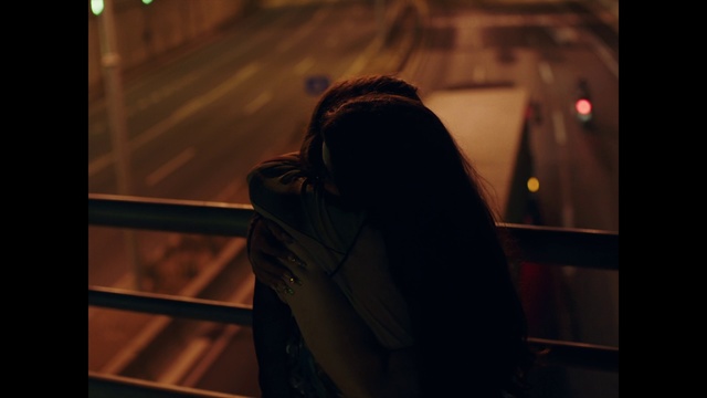 Video Reference: Black, Light, Darkness, Night, Eye, Photography, Black hair, Back, Midnight, Long hair, Person