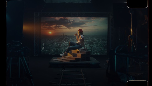 Video Reference: Sky, Sea, Horizon, Photography, Screenshot, Darkness, Sitting, Cloud, Animation, Scene