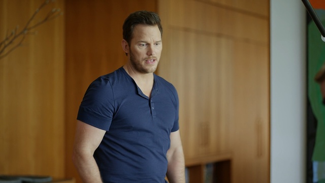 Video Reference: Shoulder, Arm, Standing, Chin, T-shirt, Joint, Neck, Muscle, Chest, Elbow, Person