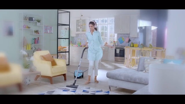 Video Reference: furniture, room, interior design, product, table, girl, Person