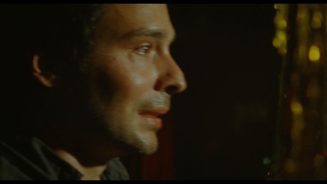 Video Reference: Face, Nose, Head, Chin, Portrait, Cheek, Human, Forehead, Movie, Darkness