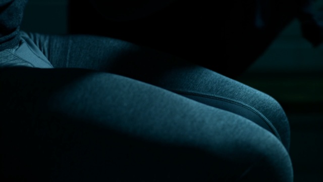 Video Reference: blue, black, darkness, light, close up, photography, atmosphere, macro photography, mouth, black hair