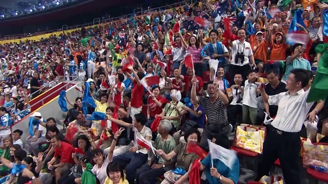 Video Reference: Crowd, People, Fan, Product, Audience, Stadium, Sport venue, Event, Arena, Cheering