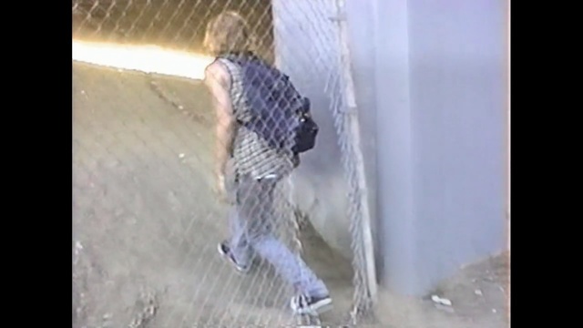 Video Reference: Snapshot, Leg, Cool, Footwear, Human, Fun, Net, Shoe, Trousers, Chain-link fencing