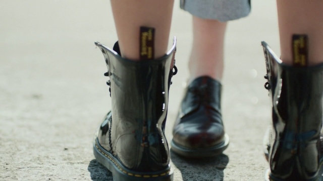 Video Reference: Footwear, Shoe, Black, Boot, Brown, Fashion, Motorcycle boot, Leg, Human leg, Ankle, Person
