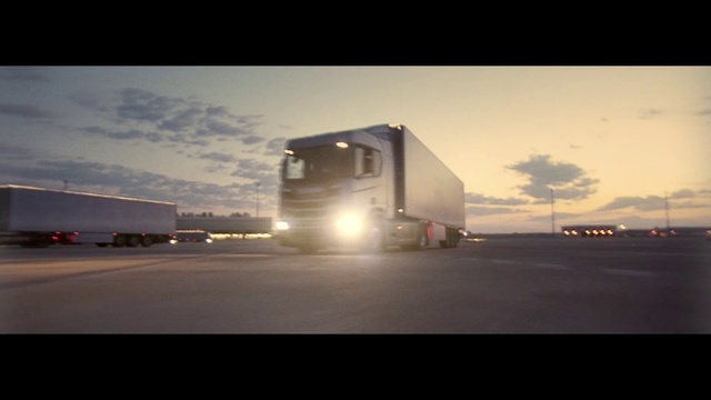 Video Reference: Sky, Transport, Mode of transport, Commercial vehicle, Cloud, Vehicle, Atmosphere, Freight transport, Asphalt, Architecture