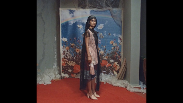 Video Reference: Clothing, Fashion, Art, Dress, Formal wear, Visual arts, Painting, Textile, Modern art, Long hair