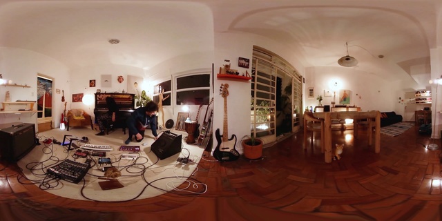 Video Reference: Interior design, Photography, Building, Room, Fisheye lens, Floor, Flooring, Lobby, Ceiling, Panorama, Person