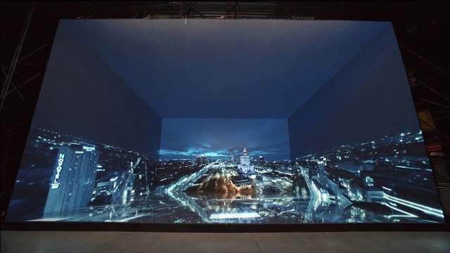 Video Reference: Light, Architecture, Lighting, Electronics, Sky, Design, Technology, City, Stage, Display device