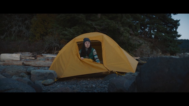 Video Reference: Camping, Tent, Yellow, Tarpaulin, Wilderness, Leaf, Recreation, Fun, Landscape, Rock