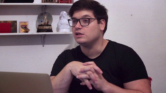 Video Reference: Arm, Glasses, Eyewear, Chin, Forehead, Finger, Hand, Jaw, Gesture, Muscle