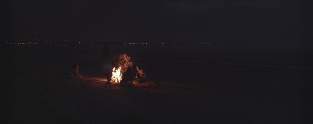 Video Reference: fire, night, heat, darkness, geological phenomenon, light, flame, bonfire, atmosphere, campfire