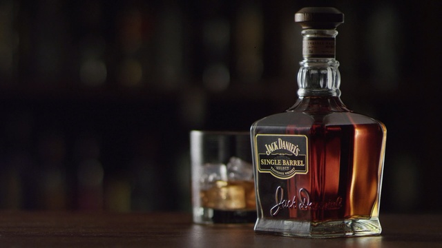 Video Reference: liqueur, distilled beverage, drink, alcoholic beverage, glass bottle, whisky, bottle, alcohol, barware, tennessee whiskey