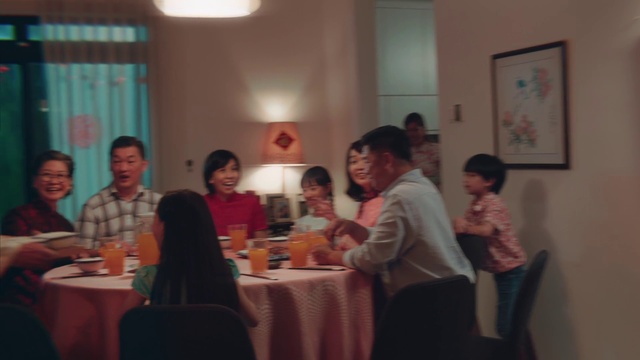 Video Reference: Event, Restaurant, Room, Meal, Party, Ceremony, Conversation, Lunch