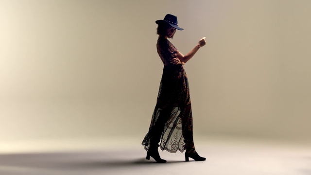 Video Reference: Standing, Shoulder, Fashion, Tango, Dress, Dance, Joint, Photography, Shadow, Photo shoot