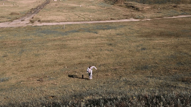 Video Reference: ecosystem, grass, grass family, ecoregion, steppe, tundra, field, sky, grassland, soil
