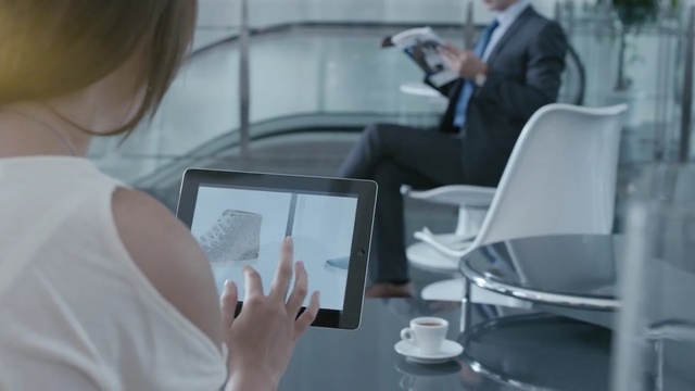 Video Reference: technology, electronic device, communication, product, job, furniture, conversation, girl