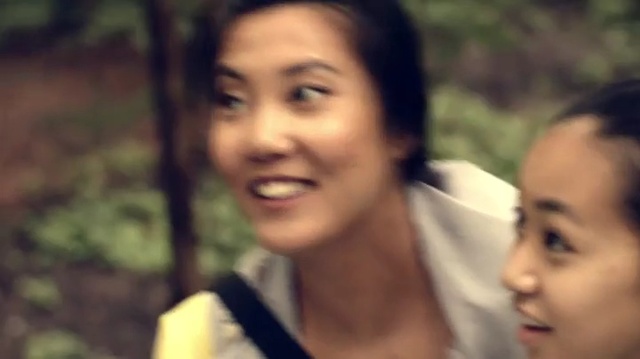 Video Reference: Face, Hair, Facial expression, Lady, Nose, Eyebrow, Smile, Skin, Head, Beauty, Person