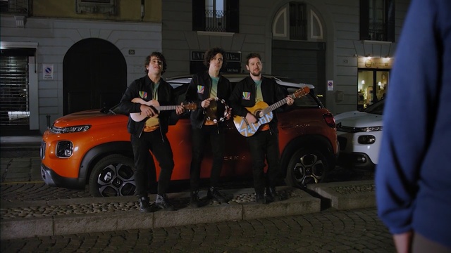 Video Reference: car, motor vehicle, vehicle, land vehicle, mode of transport, automotive design, sport utility vehicle, city car, luxury vehicle, street, Person