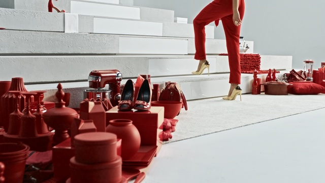 Video Reference: Red, Games, Room, Interior design, Architecture, Furniture, Recreation, Carmine