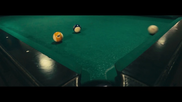 Video Reference: cue sports, pocket billiards, pool, billiard table, indoor games and sports, english billiards, blue, green, billiard ball, games