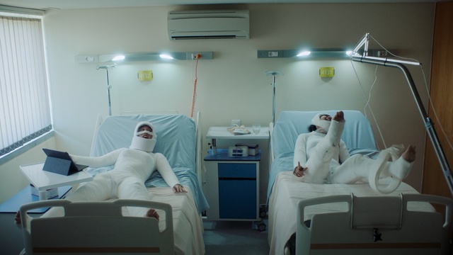 Video Reference: Medical procedure, Hospital, Medical equipment, Room, Patient, Hospital bed, Medical, Clinic, Service, Bed sheet, Person