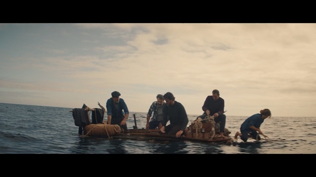 Video Reference: Sea, Fun, Recreation, Sky, Fisherman, Tourism, Vehicle, Vacation, Ocean, Horizon, Person