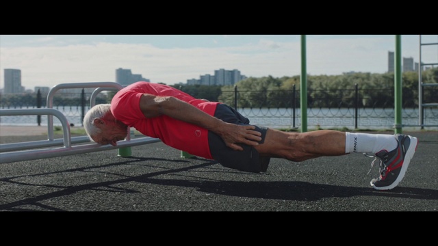 Video Reference: Press up, Arm, Joint, Plank, Human leg, Leg, Calisthenics, Physical fitness, Exercise, Flip (acrobatic)