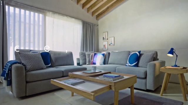 Video Reference: living room, room, property, interior design, furniture, table, home, real estate, chair, suite