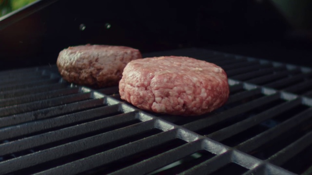 Video Reference: Food, Patty, Dish, Cuisine, Barbecue grill, Ingredient, Grilling, Red meat, Barbecue, Cooking