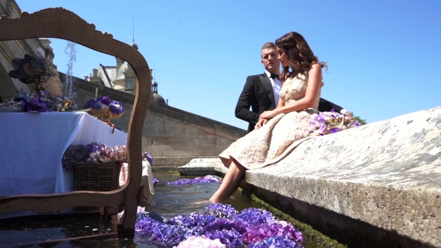 Video Reference: Purple, Dress, Fun, Leisure, Flower, Photography, Plant, Vacation