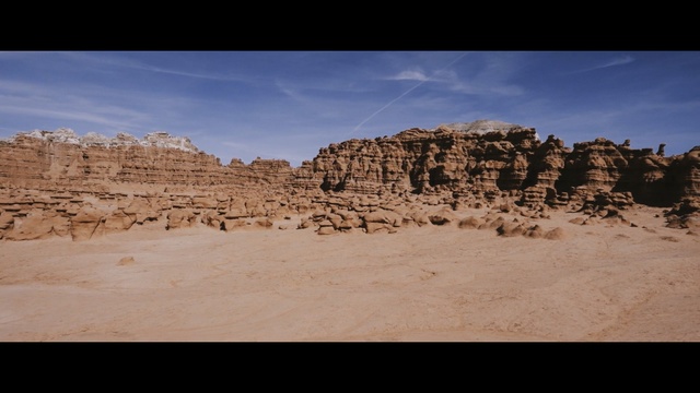 Video Reference: sky, badlands, rock, historic site, wilderness, desert, wadi, geology, formation, cloud