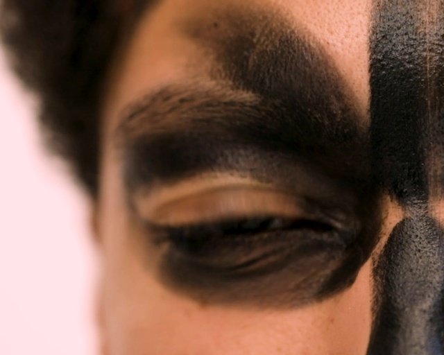 Video Reference: Face, Hair, Eyebrow, Forehead, Nose, Eye, Skin, Close-up, Eyelash, Head