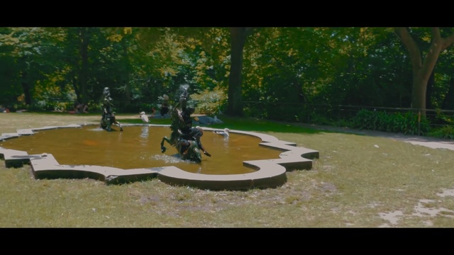 Video Reference: nature, green, grass, public space, water, backyard, yard, photography, lawn, recreation