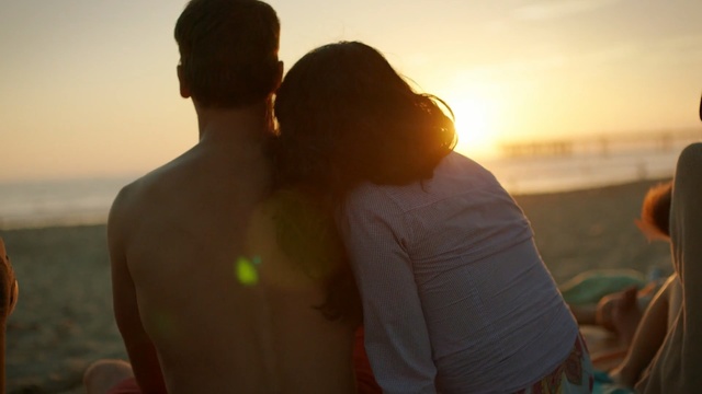Video Reference: Photograph, Romance, Sky, Love, Vacation, Male, Interaction, Beach, Honeymoon, Sunlight
