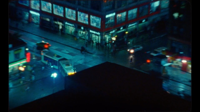 Video Reference: Blue, Light, Night, Lighting, Architecture, City, Metropolitan area, Sky, Metropolis, Screenshot