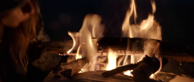 Video Reference: Heat, Flame, Fire, Bonfire, Fireplace, Campfire, Night