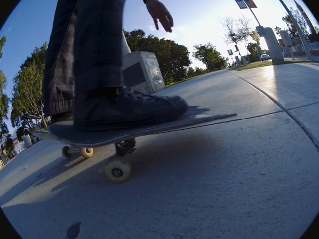 Video Reference: Skateboarding, Fisheye lens, Recreation, Photography, Kickflip, Skateboard, Skateboarder, Sports equipment, Skateboarding equipment, Longboard, Outdoor, Person, Road, Man, Riding, Young, Board, Trick, Air, Boy, Ramp, Park, Doing, Jumping, Black, Street, Hydrant, Tree, Plane, Hill, Flying, Standing, White, Sky, Skating, Skate, Footwear, Snowboarding, Longboarding, Street stunts, Skatepark, Roller sport