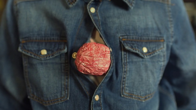 Video Reference: Denim, Jeans, Clothing, Pocket, Jacket, Textile, Outerwear, Trousers, Button, Sleeve