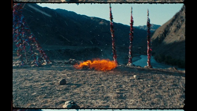 Video Reference: Geological phenomenon, Sky, Adaptation, Screenshot, World, Rock, Mountain, Volcanic landform, Person