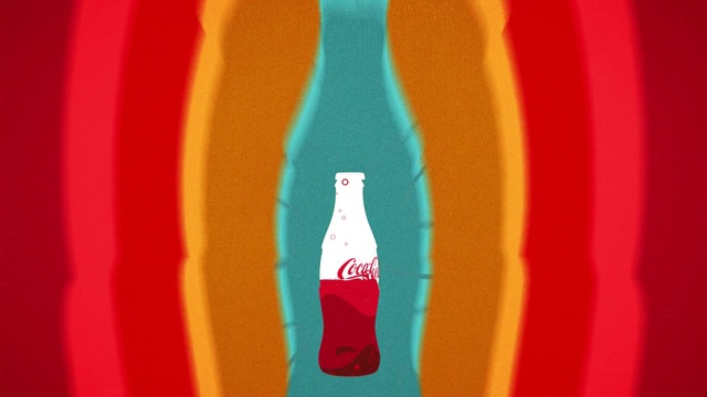 Video Reference: Red, Coca-cola, Glass bottle, Drink, Soft drink, Carbonated soft drinks, Bottle, Cola, Yellow, Orange