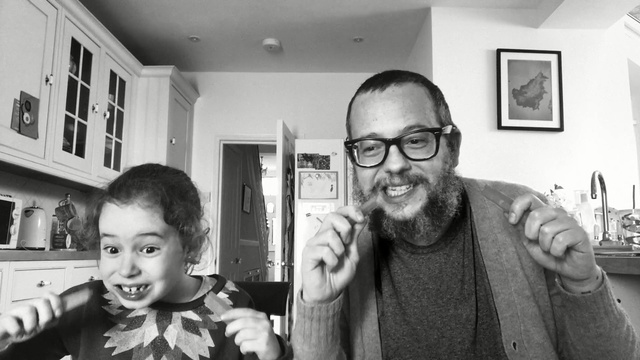 Video Reference: hair, white, photograph, black, glasses, facial expression, person, black and white, vision care, photography